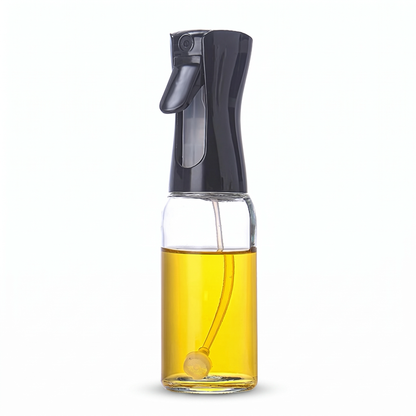 Gharkit oil sprayer 300 ml, clear bottle with black trigger
