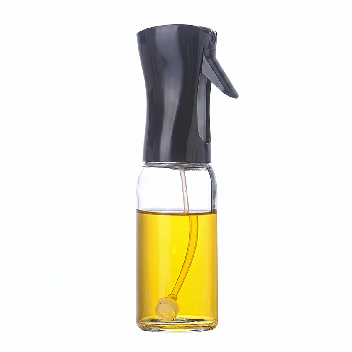 Oil sprayer trigger and fine-mist nozzle side view