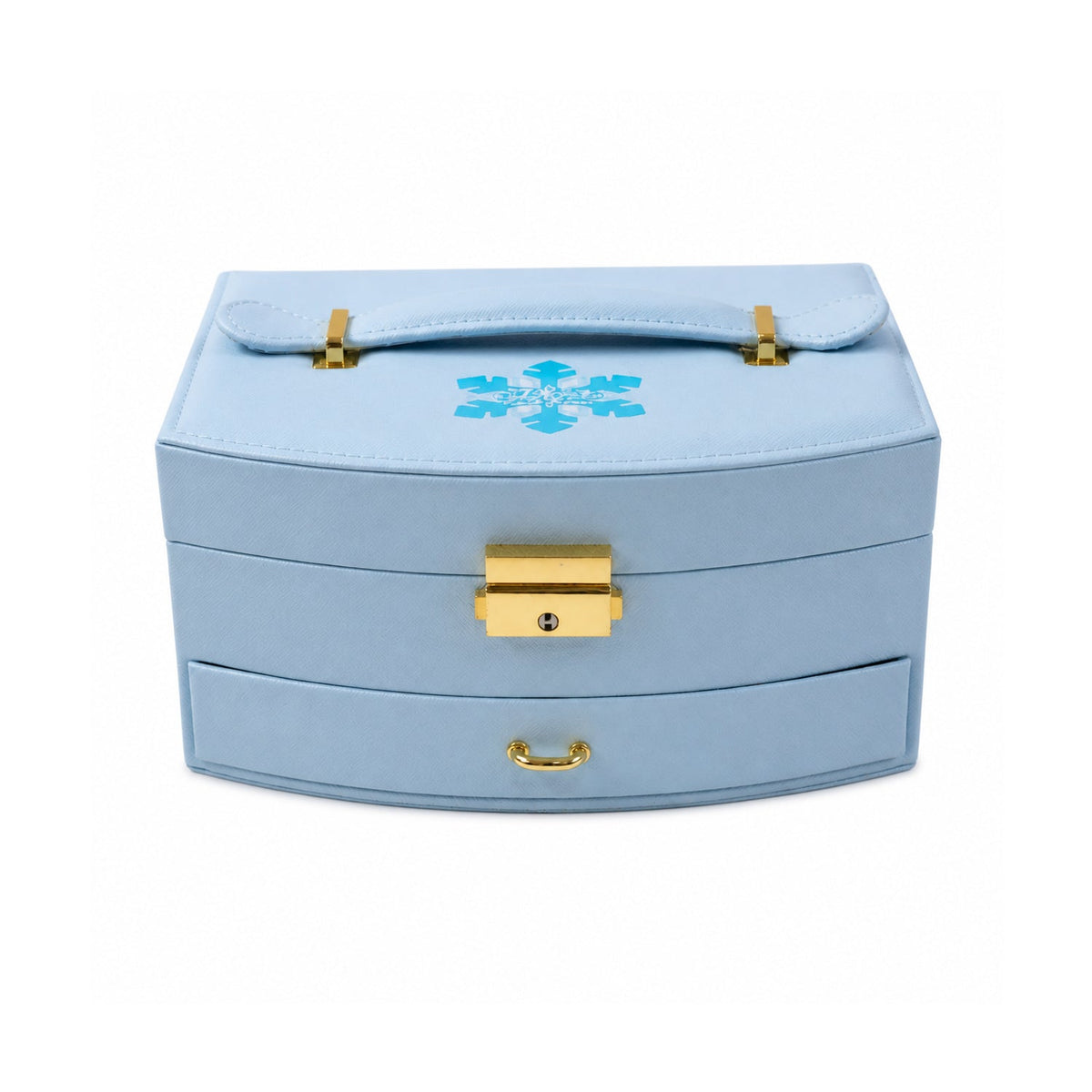 Jewellery box with mirror, closed
