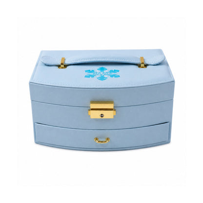 Jewellery box with mirror, closed