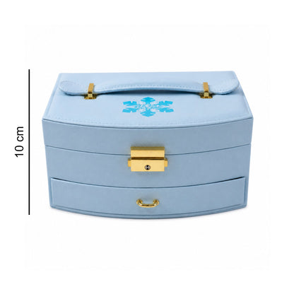 Jewellery box height: 10 cm