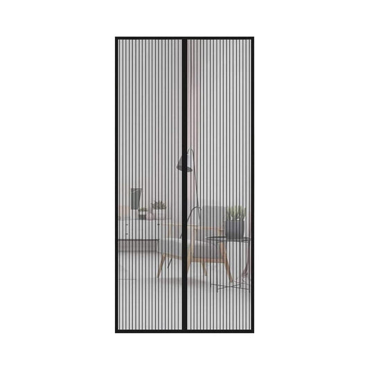 Magnetic mosquito door net size diagram: 192 cm high x 108 cm wide