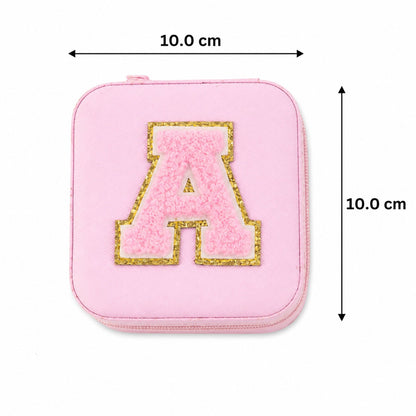 Travel jewellery box size: 10 x 10 cm